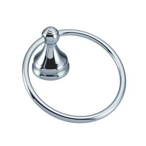 Accesorios de Baño al por Mayor, Anillo para Toallas de Aluminio Cromado, Base de Aleación de Zinc, Montado en la Pared, Fabricante - Product Image 2