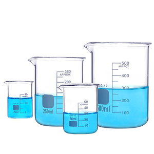 50ml 100ml phòng thí nghiệ<span class=keywords><strong>m</strong></span> nhà cung cấp Boro 3.3 Glass beakers hó<span class=keywords><strong>a</strong></span> học tốt nghiệp rõ ràng đo cup - Product Image 1