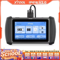 Mise à jour gratuite à vie XTOOL Inplus IP616 V2.0 Scanner automobile Programmeur de clés Outil de diagnostic bidirectionnel avec plus de 34 fonctions de réinitialisation FCA