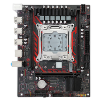 Baru X99-P32 papan komputer Desktop Intel H55 Chipset DDR3 2011-3 Pin M.2 kartu jaringan Gigabit SATA keras terintegrasi untuk E5 CPU