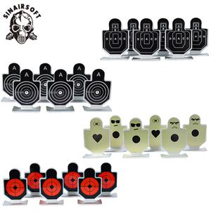 SINAIRSOFT Lot de 6 cibles tactiques pour le tir, cibles de chasse utiles - Product Image 2