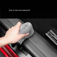 Protector de Umbral de Puerta Delantera y Trasera para Tesla Model Y 2023-2025, Accesorio de Protección para el Umbral de la Puerta