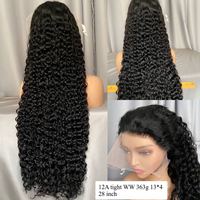 Cabello Humano Virgen HD de Lujo Brasileño Rizado, 13*4, 250% de Densidad, con Red y Agujas, para Fabricantes y Proveedores, de Alta Calidad y Económico