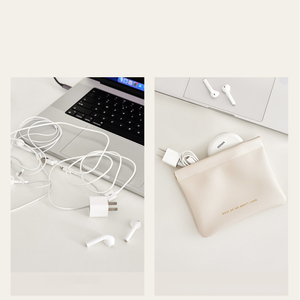 Sac Organisateur Pliable Multifonctionnel en PU Léger et Portable à Fermeture Automatique, Grande Capacité pour Accessoires de Petite Taille et Utilisation Extérieure - Product Image 5