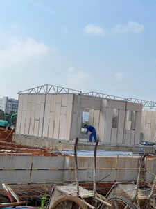 Pannello a Sandwich in schiuma isolante per parete leggera muro divisorio pannello Sandwich in fibra di cemento - Product Image 2