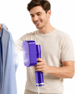 Défroisseur Vapeur Électrique Portable 1200W, Chauffe en 20s, Fer à Repasser et Défroisseur 2-en-1 Rotatif à 90°, Utilisation Domestique et Automobile - Product Image 4