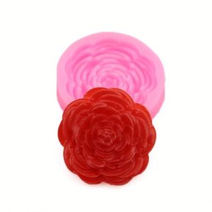 Chocolate Mould With a Big Rose Shape. Silicone <b>Sugar</b> Lace Mould, 3D Fondant Mermaid Tail <b>Cake</b> <b>Decorating</b> OEM\ODM - Product Image 1