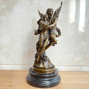 Statue d'Apollon en laiton, taille réelle, <span class=keywords><strong>sculpture</strong></span> de personnage mythologique grec européen - Product Image 6