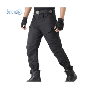 Pantalon de travail <span class=keywords><strong>Cargo</strong></span> ignifuge pour homme décontracté avec genouillères Pantalon de travail de charpentier Pantalon de charpentier - Product Image 4