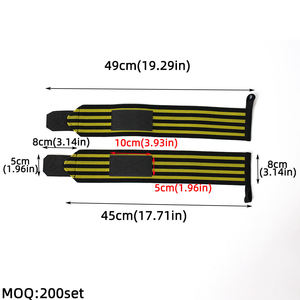 Nén thể thao cổ tay băng người đàn ông và womenwrist hỗ trợ đào tạo cơ khí cử tạ cổ tay PowerLifting dây đeo - Product Image 3