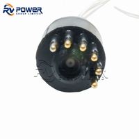 Câble de robot marin sous-marin coaxial IP69K, câble de type bulkhead, fil étanche, Ethernet circulaire, connecteur sous-marin Seacon Subconn