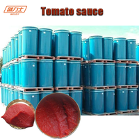 Approvisionnement direct usine OEM : Pâte de tomate en fût, Brix 36-38%CB et 28-30%CB et 28-30%HB