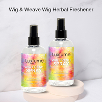 Perruque naturelle de marque privée, déodorant Anti-transpiration, lissage, Spray frais