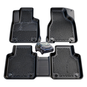 Alfombrillas de Coche 3D TPE Anti-derrames e Impermeables para Todo Clima, Alfombrillas para <span class=keywords><strong>BMW</strong></span> I3 2014-2019 I3 BEV / I3 <span class=keywords><strong>REX</strong></span>, Alfombras Eléctricas - Product Image 1