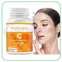 Ausreson OEM Vitamin dan suplemen Vitamin c pemutih kulit Plus tablet seng 1000mg Vitamin c tablet