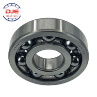 Roulement à gorge profonde en acier chromé DJE 6404, diamètre intérieur 20 mm / diamètre extérieur 72 mm / largeur 19 mm, précision P0, origine Shandong