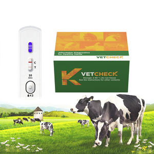 Kit de test rapide d'antigène vétérinaire pour diarrhée bovine, 5 virus rotavirales, coronavirus, cryptosporidium, bactéries E. coli K99, giardia, maladie du veau - Product Image 6