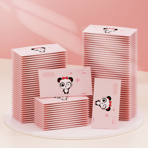 Toallitas húmedas hipoalergénicas desechables independientes, hechas de tela no tejida de un solo uso, paquete pequeño para hoteles - Product Image 1