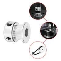 Courroie de distribution pour imprimante 3D P36-GT2-6-BF 30 dents 5mm largeur 6mm trou intérieur poulie à courroie ronde en acier Nylon Support OEM personnalisé