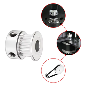 P36-GT2-6-BF cinghia dentata per stampante 3D 30 denti 5mm larghezza 6mm foro interno in Nylon acciaio tondo puleggia a cinghia personalizzata supporto OEM - Product Image 4