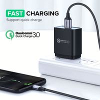Câble de charge micro USB UGREEN, chargeur rapide pour téléphone portable, cordon de charge pour tablette, câble USB