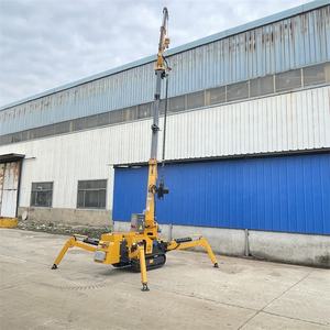 מנוף עכביש מיני CE מערכת הידראולית מלאה מופעל חשמלית גובה הרמה 7 מטר דגם חדש 2025 נמכר ישירות מהיצרן - Product Image 6