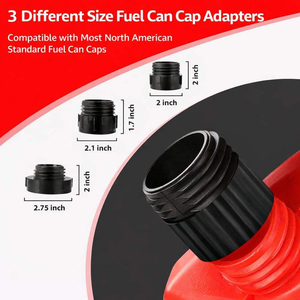 <span class=keywords><strong>Pompe</strong></span> de transfert de carburant pour bidons, 3,8 GPM, alimentée par batterie / buse à arrêt automatique, double alimentation AA ou USB-C - Product Image 5