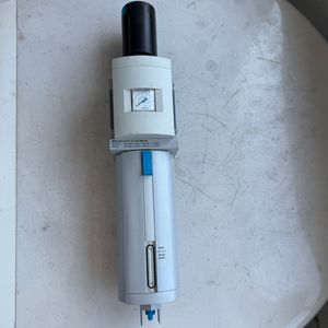 FESTO MS9-LFR-G-D7-C-U-V-AG-BAR-AS วาล์วลดแรงดันลมแบบกรองลม 12 บาร์ ใช้กับฮาร์ดแวร์ได้สูงสุด 12 บาร์ - Product Image 1