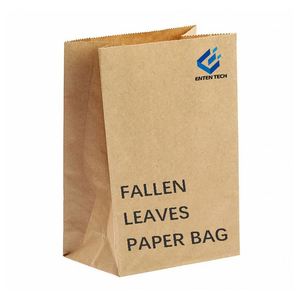 30 Gallon Kraft Lawn and <b>Leaf</b> Bags Eco Friendly Heavy Duty Large <b>Paper</b> Trash Bags - Product Image 1