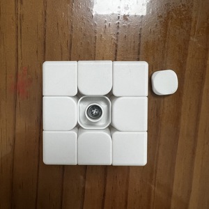 <span class=keywords><strong>Cube</strong></span> magique 3x3x3 en plastique ABS blanc, mini boîte de voyage, jeu magnétique anti-stress, jouet de réflexion, <span class=keywords><strong>cube</strong></span> de vitesse DIY - Product Image 3