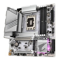 GIGABYTE Z790M-AORUS ELITE D5 AX ICE ATX Desktop Motherboard DDR5 256GB RAM Kanal Ganda Soket LGA1700 PCIe5.0 Baru