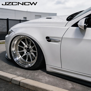 JZCNCW Juego de 3 Ruedas Personalizadas de 17-24 Pulgadas, 5x112 5x120mm, Ruedas Forjadas con Borde Profundo para G01 G80 G82 G83 G05 W222 V223 - Product Image 3