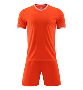 OEM Custom Wholesale Infants <b>Toddlers</b> Unisex <b>Football</b> Uniform Shirts Heat-Transfer Printed Spandex/Cotton Short Sleeve Soccer - Product Image 2