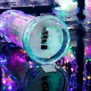 Velas sin llama LED Rosa acrílica, flor inmortal con pilas, simulación LED, luz de vela electrónica para Festival, boda - Product Image 4