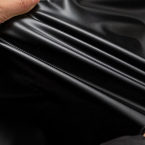 Cao-Stretch 4-Cách <span class=keywords><strong>Spandex</strong></span> Faux Đen PU Da Vải Chất Liệu Đàn Hồi Cho Xà Cạp Găng Tay Dresses-Hoàn Thành Mô Hình - Product Image 3