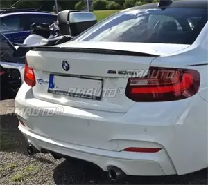 Pour BMW Série 2 F22 F87 2014-2021 M235i 220i 228i Aileron arrière style P Kit carrosserie Aileron de coffre arrière Accessoires auto - Product Image 5