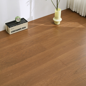Parquet en chêne blanc multicouche AVANTIMORA, non toxique, glacé, certifié CE, teinté, grade AB, 16 mm 18 mm, à rainures et languettes, à lattes larges, pour hall - Product Image 1