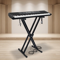 Professional Grade Double X Keyboard Stand Stable Base Non Skid Rubber Tips for Concert Hall Recording Studio