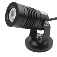 Projecteur LED 12V DC à piquet pour jardin avec lumière blanc chaud pour extérieur