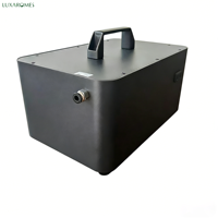 Diffuseur d'huiles essentielles électrique automatique 1000 ml, fonctionnement sans eau, contrôlé par application, pour la maison (en métal)
