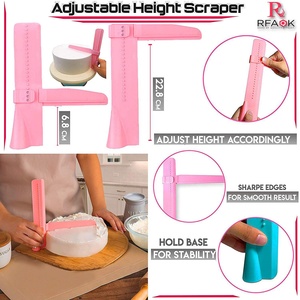 Kit de 200 pièces OEM pour la décoration de gâteaux, comprenant un support décoratif et un <span class=keywords><strong>moule</strong></span> en <span class=keywords><strong>silicone</strong></span> pour pâtisserie - Product Image 4
