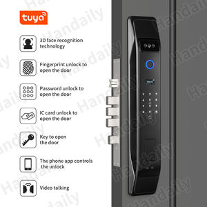 Facilmente Tuya Smart Home Camera 3D riconoscimento del volto di riconoscimento delle impronte digitali videosorveglianza di sicurezza in alluminio serratura della porta - Product Image 2