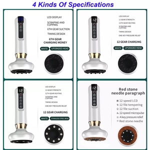 Outils de remodelage corporel : Masseur de raclage Gua Sha et Appareil de ventouses électriques sous vide - Product Image 6