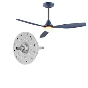 Brushless DC Motor for 12/48/52 Inch Ceiling Fans Lamp Remote Control ABS Blade Led Ceiling Fan With Light