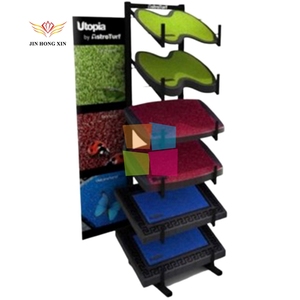 मोबाइल <span class=keywords><strong>2</strong></span> भारी शुल्क क्षमता कृत्रिम घास टर्फ भंडारण डिस्प्ले रैक - Product Image 5