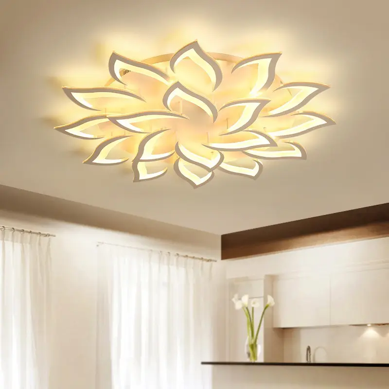 Nordic Ceiling Lighting Chandelier For Living Room Lamp For Home Decoration Remote And App Control Home Led Light Modern