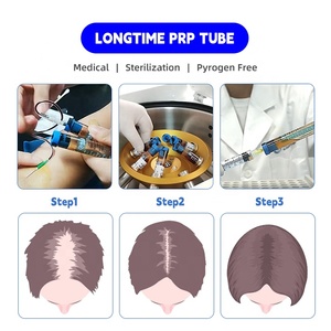 หลอด PRP สำหรับเก็บเลือดเพื่อทำพลาสมาที่อุดมด้วยเกล็ดเลือด พร้อมเจลโซเดียมซิเตรต 10 มล. จากโรงงานผู้ผลิตโดยตรง (OEM) - Product Image 5