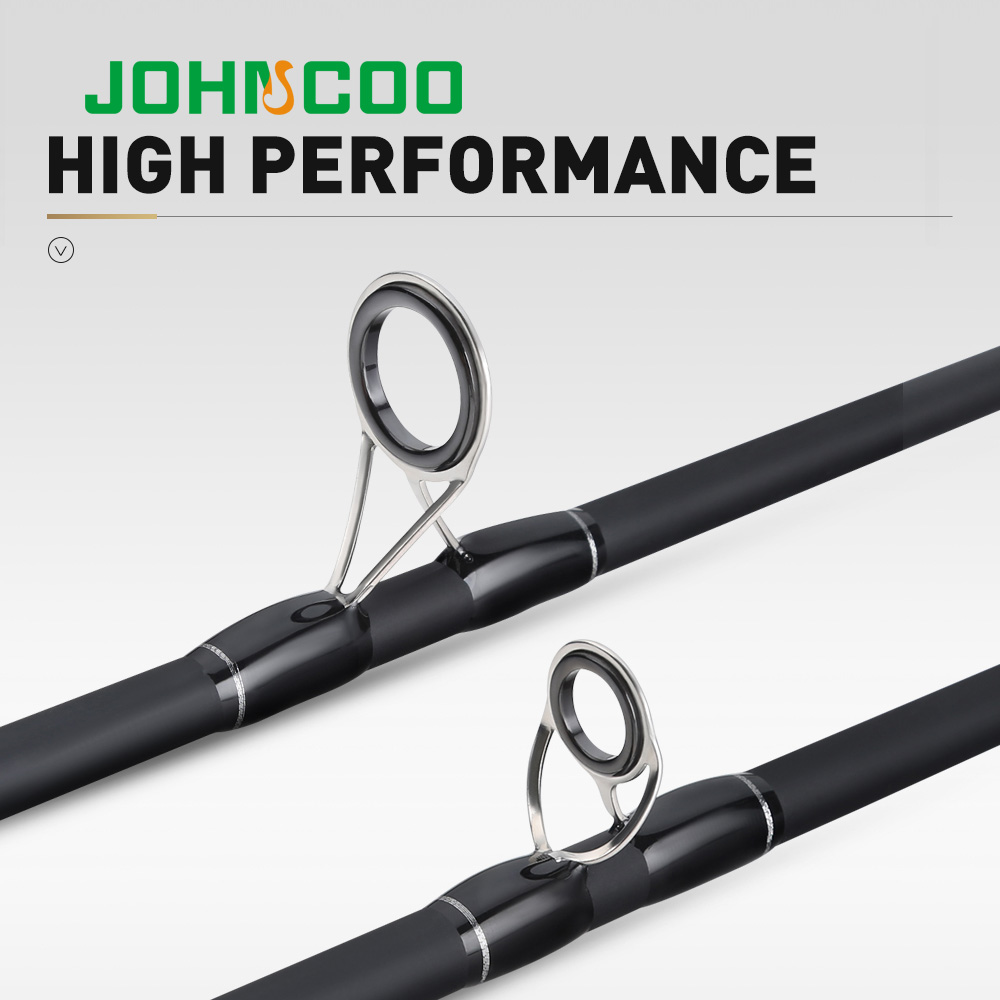 JOHNCOO ハンティングブラックカーボンフィッシングロッド 2.7m 3.0m JOHNCOO ハンティングブラックカーボンフィッシングロッド 2.7m 3.0m