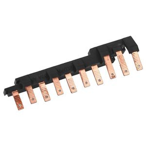 Barre de distribution électrique 2P+DPN, nouveau type, avec interrupteur à air combiné, connexion par raccordement, barre en cuivre, <span class=keywords><strong>disjoncteur</strong></span>, câblage, norme nationale - Product Image 6