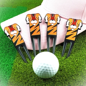 Sparkly End Free 4n1 Designer Forged Chips Finger Bundle Weed Packaging Accessories Alloy Label Gun 30mm Golf Ball Marker Blank - Product Image 4